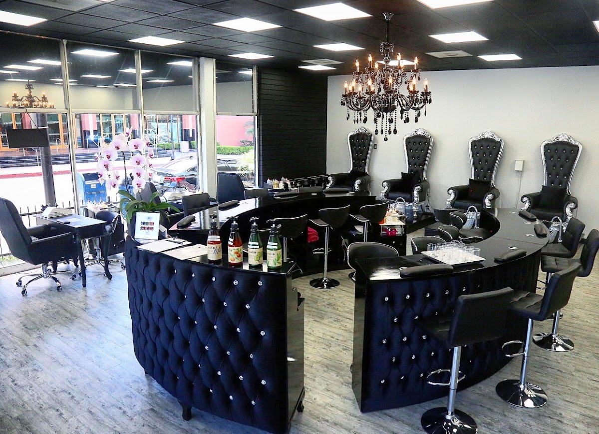 Inside Polished Nail Bar, Downey